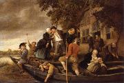 REMBRANDT Harmenszoon van Rijn The merry homecoming oil painting picture wholesale